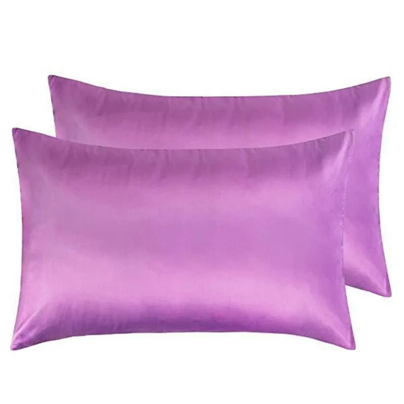 Afralia™ Silk Cozy Pillowcase | Soft Satin Hair Beauty Cover Home Bedding Case