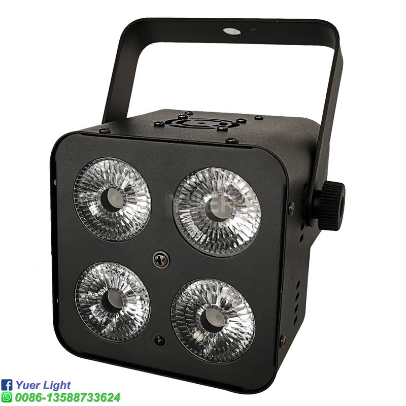 Afralia™ Super Bright RGBW LED Par Light for DJ Party Nightclub