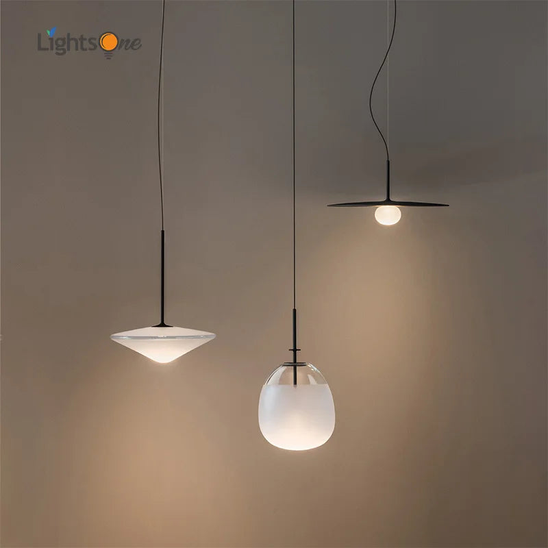 Afralia™ Nordic Glass Pendant Lamp: Simple, Creative, and Elegant Lighting Solution