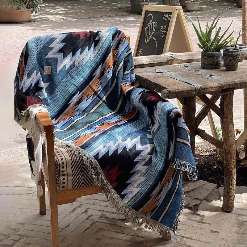 Afralia™ Nordic Leisure Bohemian Throw Blanket