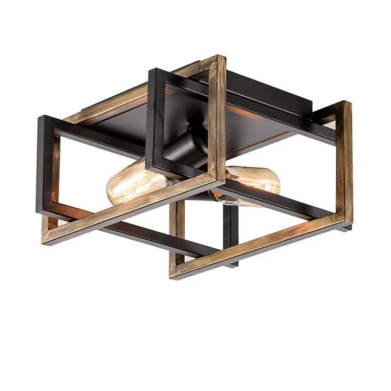 Afralia™ Black Modern LED Ceiling Chandelier for Living Room Bedroom Study Home