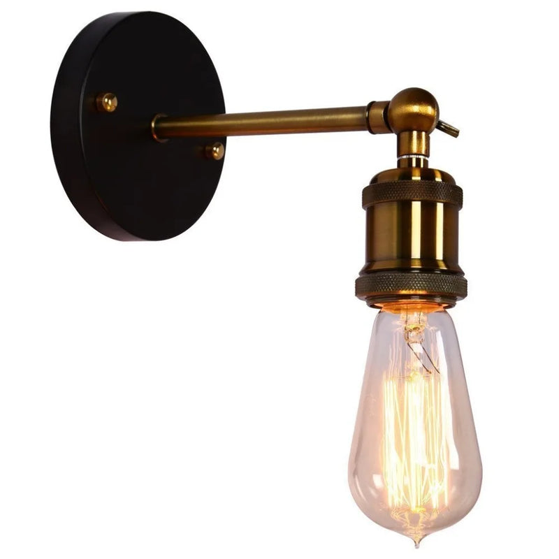 Afralia™ Vintage Industrial Wall Sconce - Retro Indoor Lighting Fixture