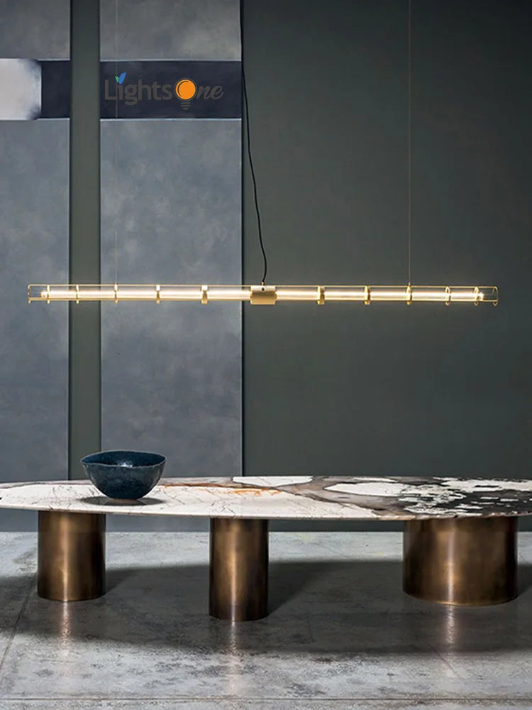 Afralia™ Glass Chandelier: Nordic Minimalist Dining Room & Office Decoration Lamps