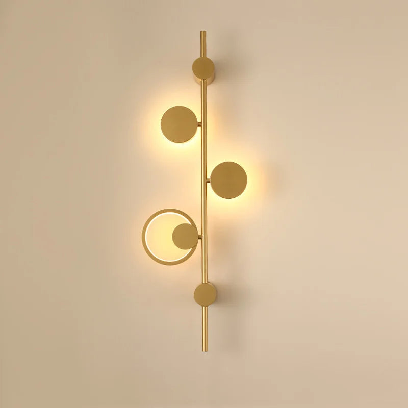 Afralia™ Modern LED Wall Lamp for Living Room, Bedroom, Corridor - Nordic Design