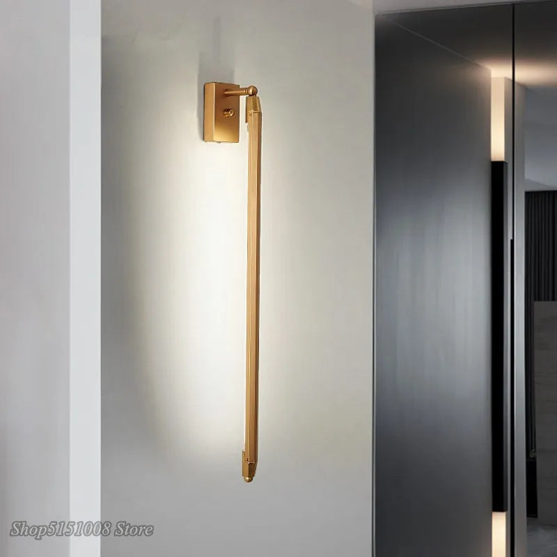Afralia™ Nordic Modern Rotate T5 Wall Lamp for Study Office Bedroom Restaurant Lighting