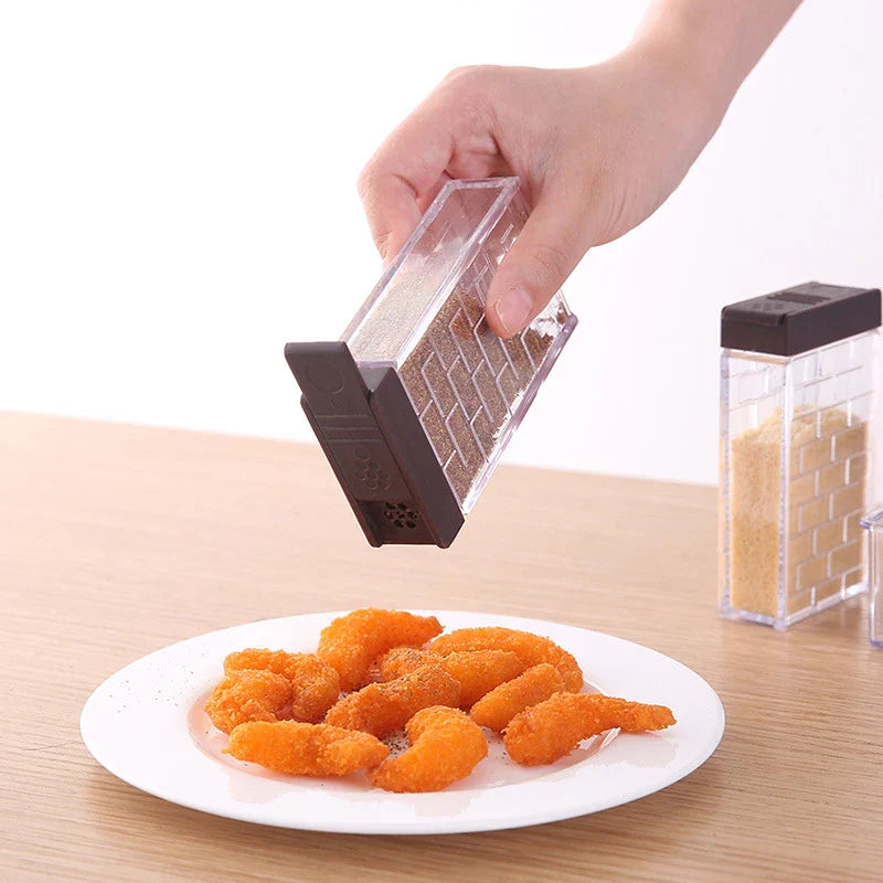 Afralia™ Seasoning Box Set: Spice Jar Storage Bottles for Kitchen Herb & Spice Organization