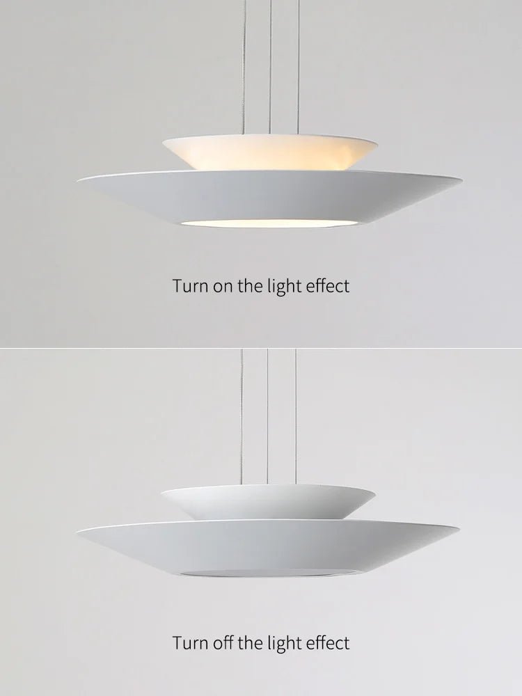 Afralia™ Round LED Chandelier: Modern Nordic Minimalist Dining Room Lamp for Living Room