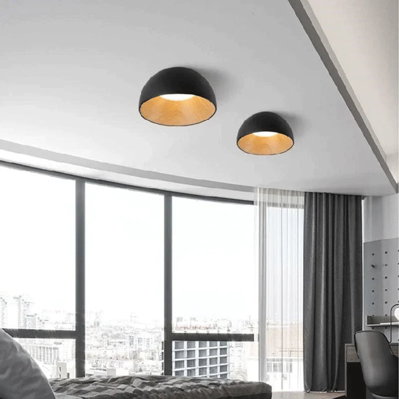 Afralia™ LED Modern Chandelier Ceiling Lamp for Bedroom, Living Room, and Hallway