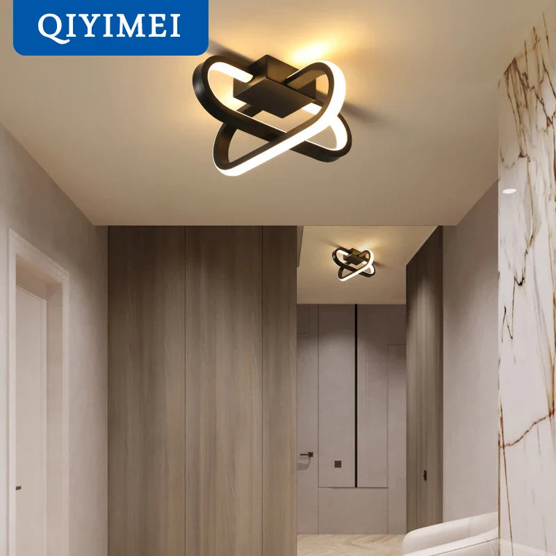 Afralia™ Modern LED Chandeliers Luster Indoor Lights for Home Living Study Bedroom