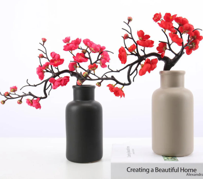 Afralia™ Winter Plum Artificial Flowers for Home Decor, Wedding Bouquets, Zen Flowers