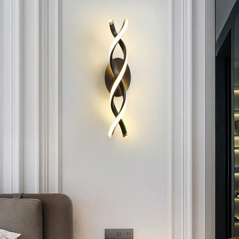 Afralia™ Minimalist LED Wall Lamp: Modern Nordic Bedroom Decor Lighting