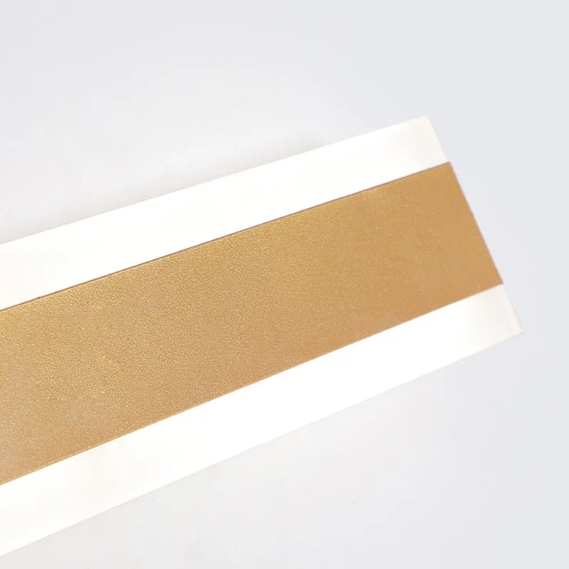 Afralia™ Outdoor LED Wall Lamp Gold Light for Garden Porch Sconces