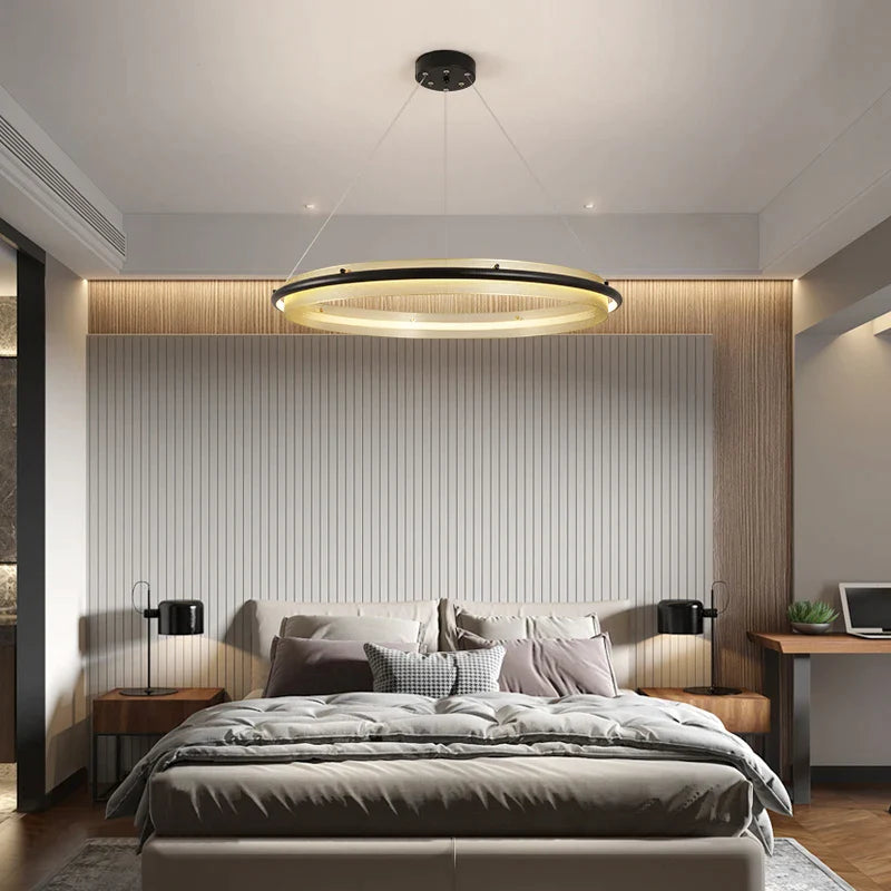 Afralia™ Honeycomb Round Pendant Light: Modern Nordic Style for Living Room and Dining Room