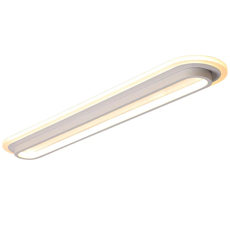 Afralia™ Modern Minimalist Long Aisle LED Ceiling Lamp