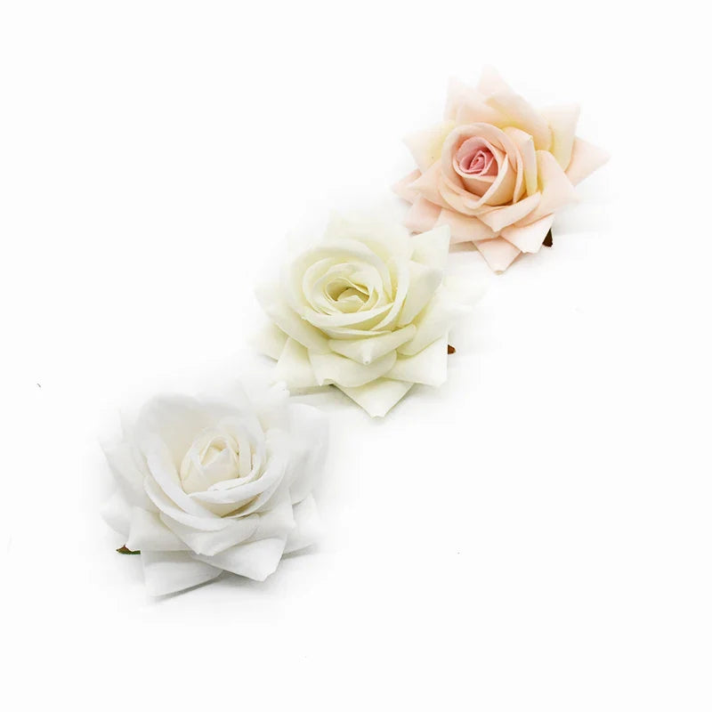 Afralia™ 7cm Rose Heads: Wedding Décor, Scrapbooking, Headwear, Autumn Home Decoration