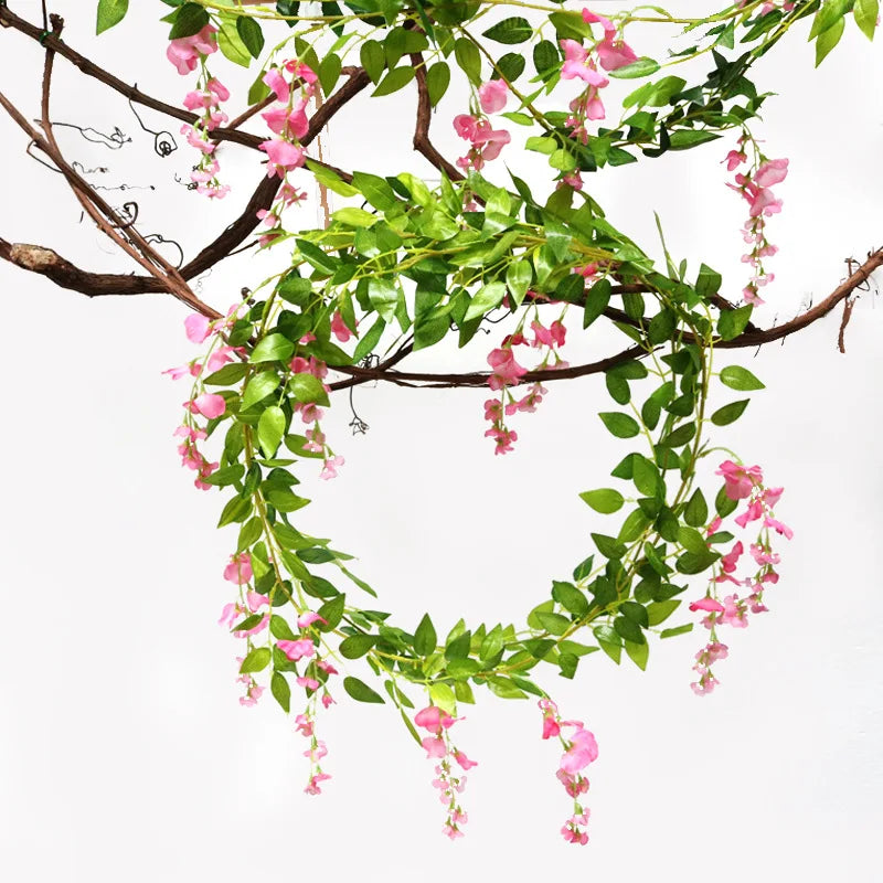 Afralia™ Artificial Flowers Christmas Wedding Home Garden Rose Arch Decorations