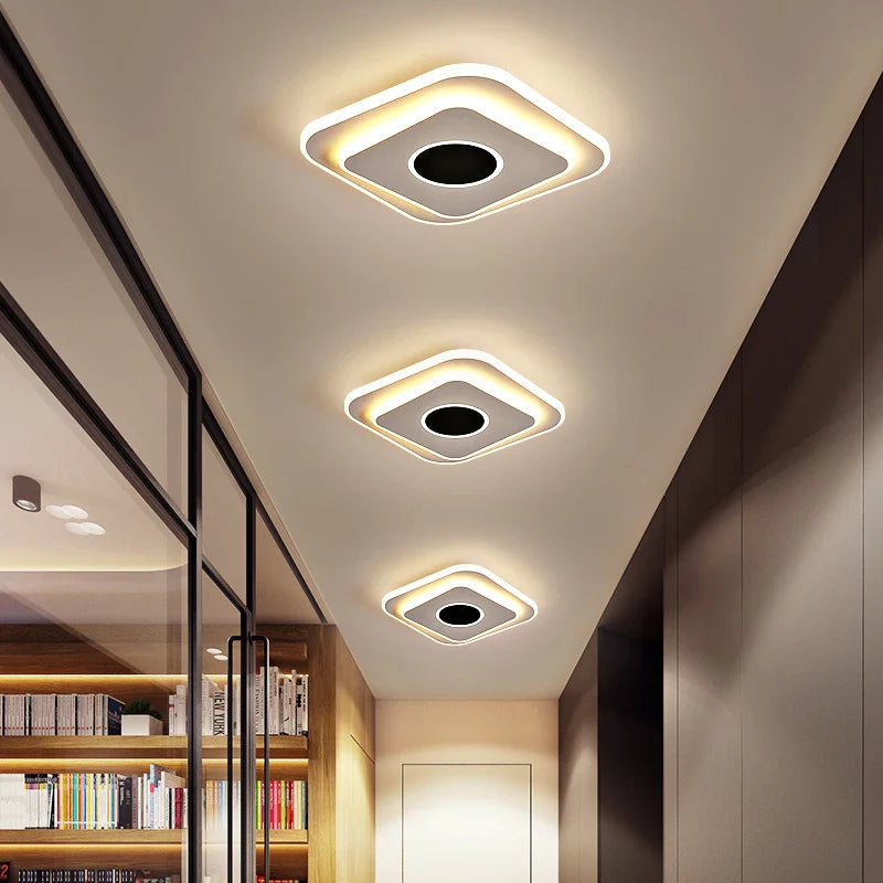 Afralia™ Nordic LED Acrylic Ceiling Lamp for Home Lighting Decoration