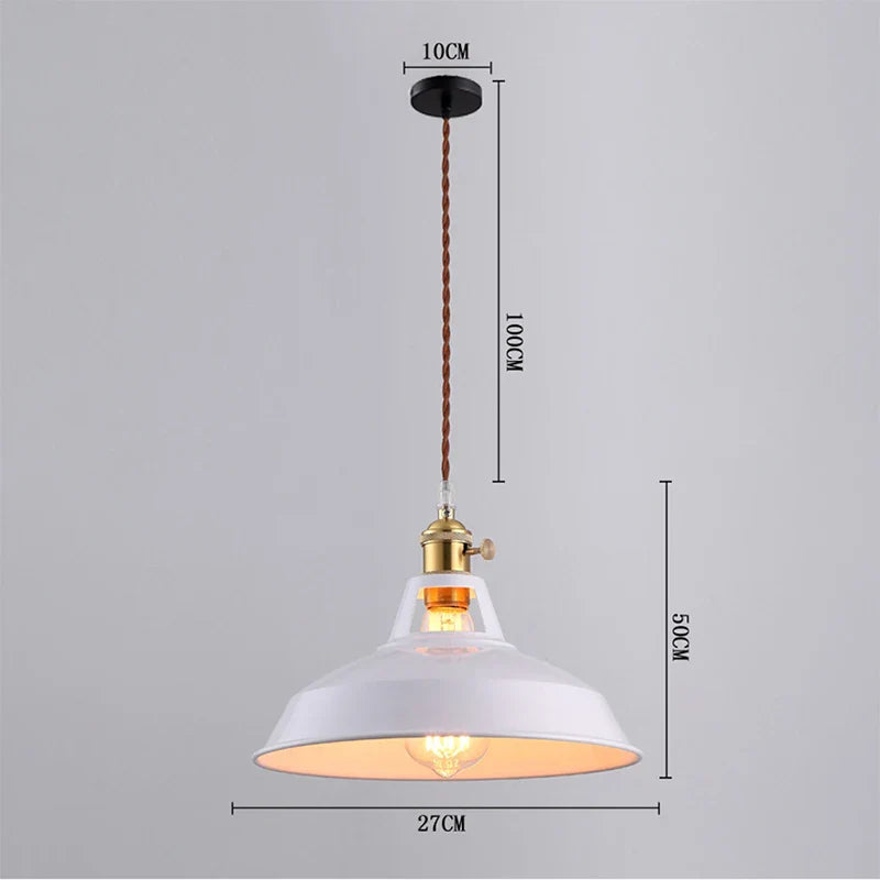 Afralia™ Nordic Retro E27 LED Pendant Chandeliers for Indoor Lighting in Bedroom, Living Room, Restaurant