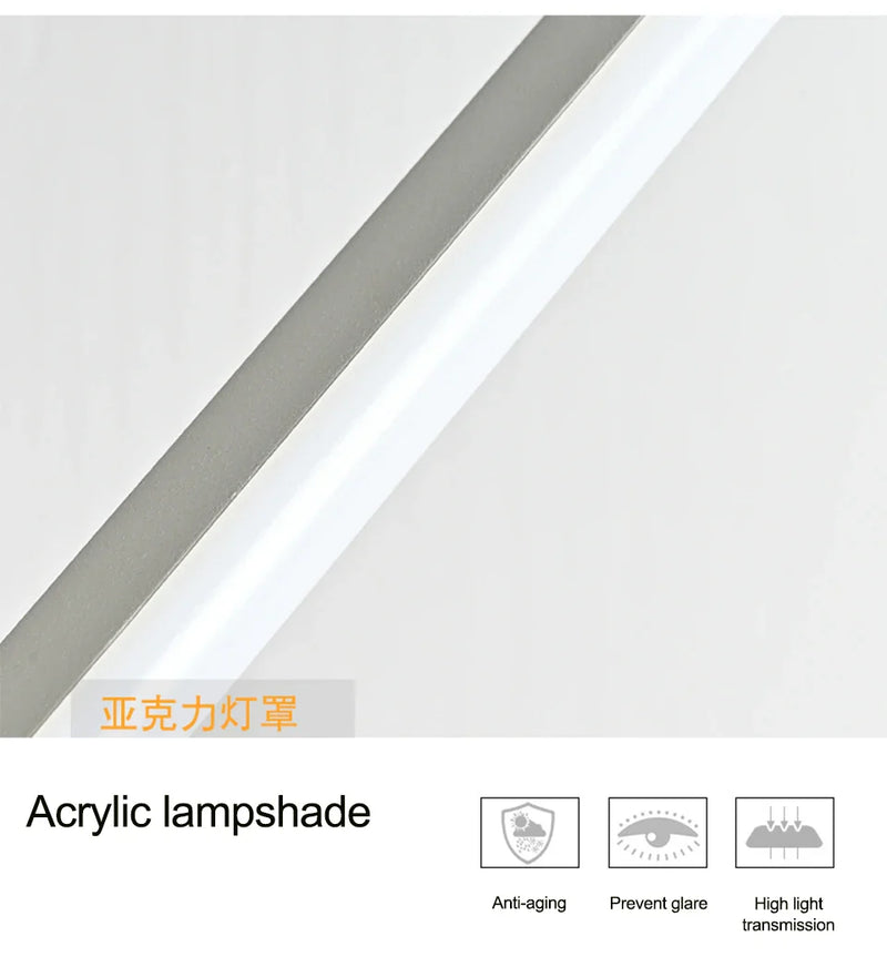 Afralia™ Outdoor Wall Light: Modern Waterproof IP54 Aluminum Wall Sconces for Villa, Porch, Garden