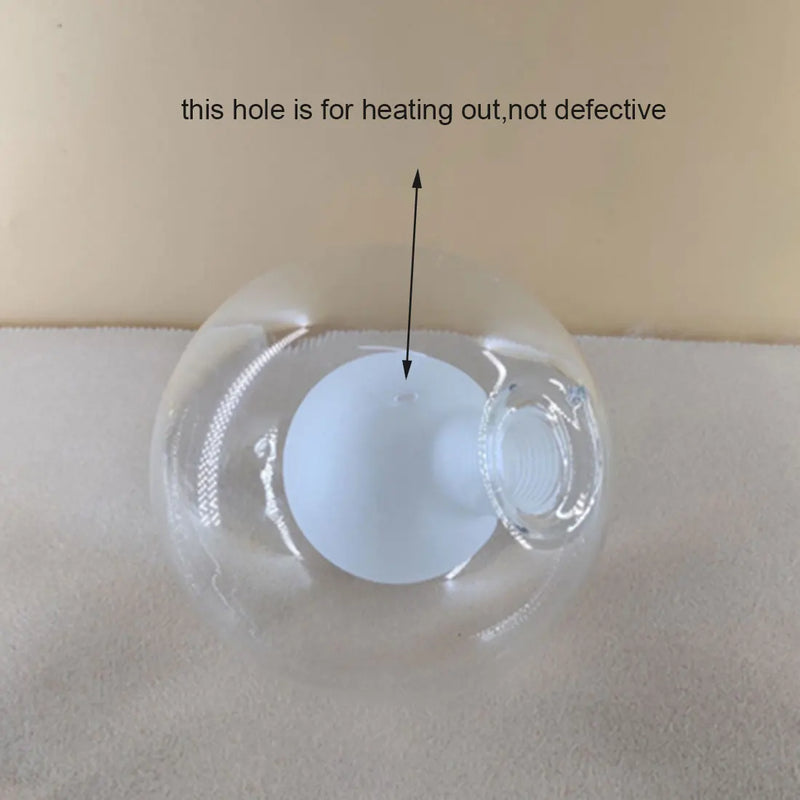 Afralia™ Glass Shade Cover Replacement with 2cm Fitter Opening for Globe D8cm-D25cm Sizes