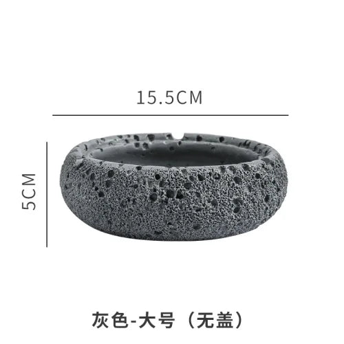 Afralia™ Cement Astronaut Ashtray with Lid - High Temperature Resistant Cigar Ashtray