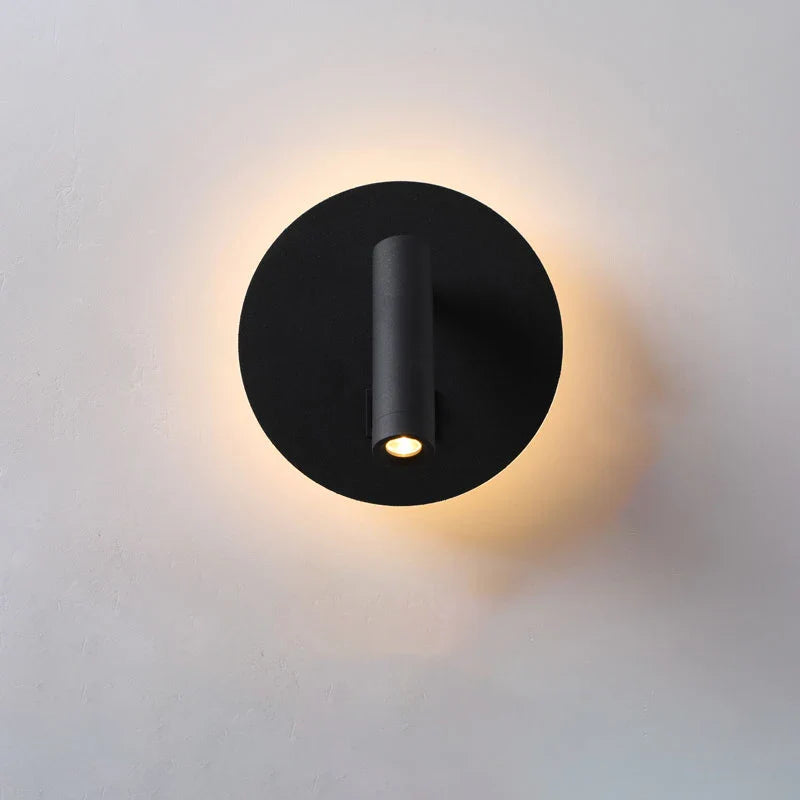 Afralia™ LED Wall Lamp: 3W Spot 7W Backlight Sconce for Home Bedroom Lighting