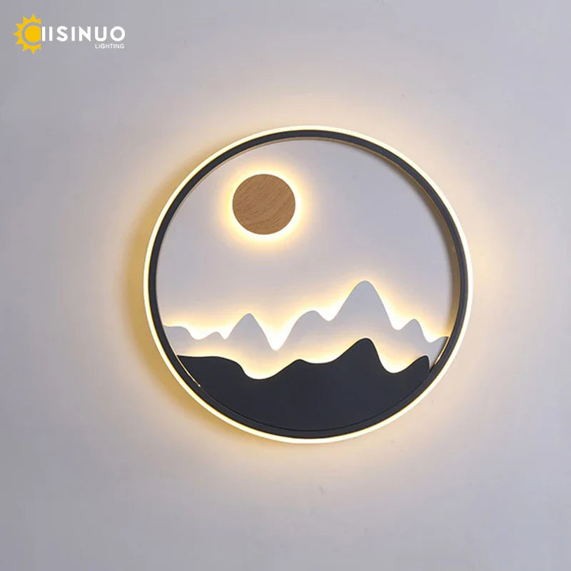 Afralia™ Outdoor Aluminum Wall Street Lamps - Dimmable Decorative Lighting Fixture for Garden Courtyard