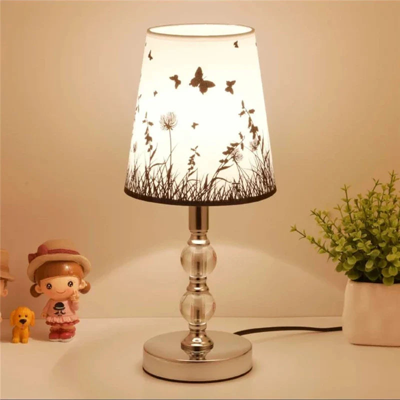 Afralia™ Nordic Crystal LED Table Lamp for Living Room, Bedroom, and Study - Modern Art Deco Lighting