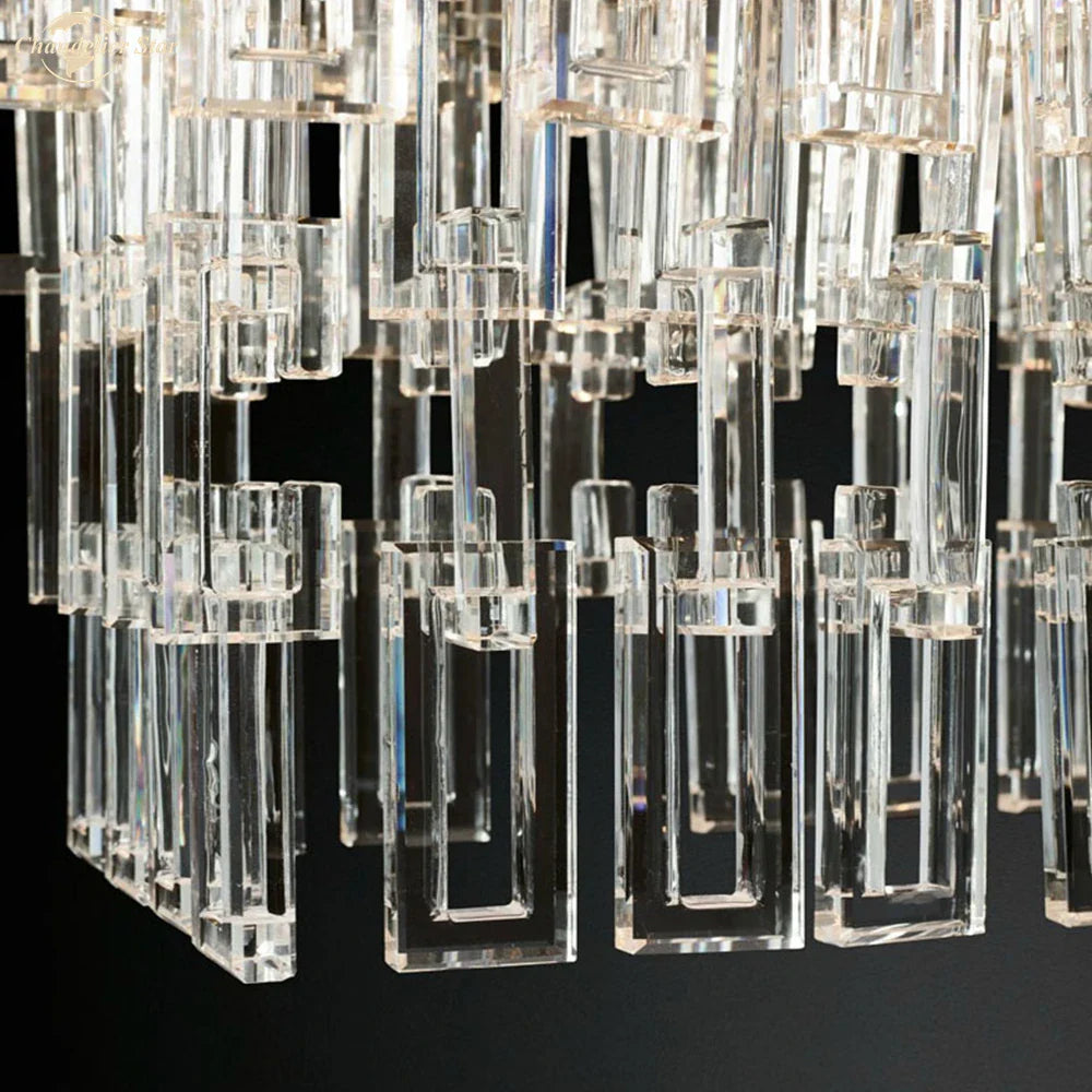 Afralia™ Crystal Wall Sconce Lamp: Modern Art Deco Square Design for Home Interior