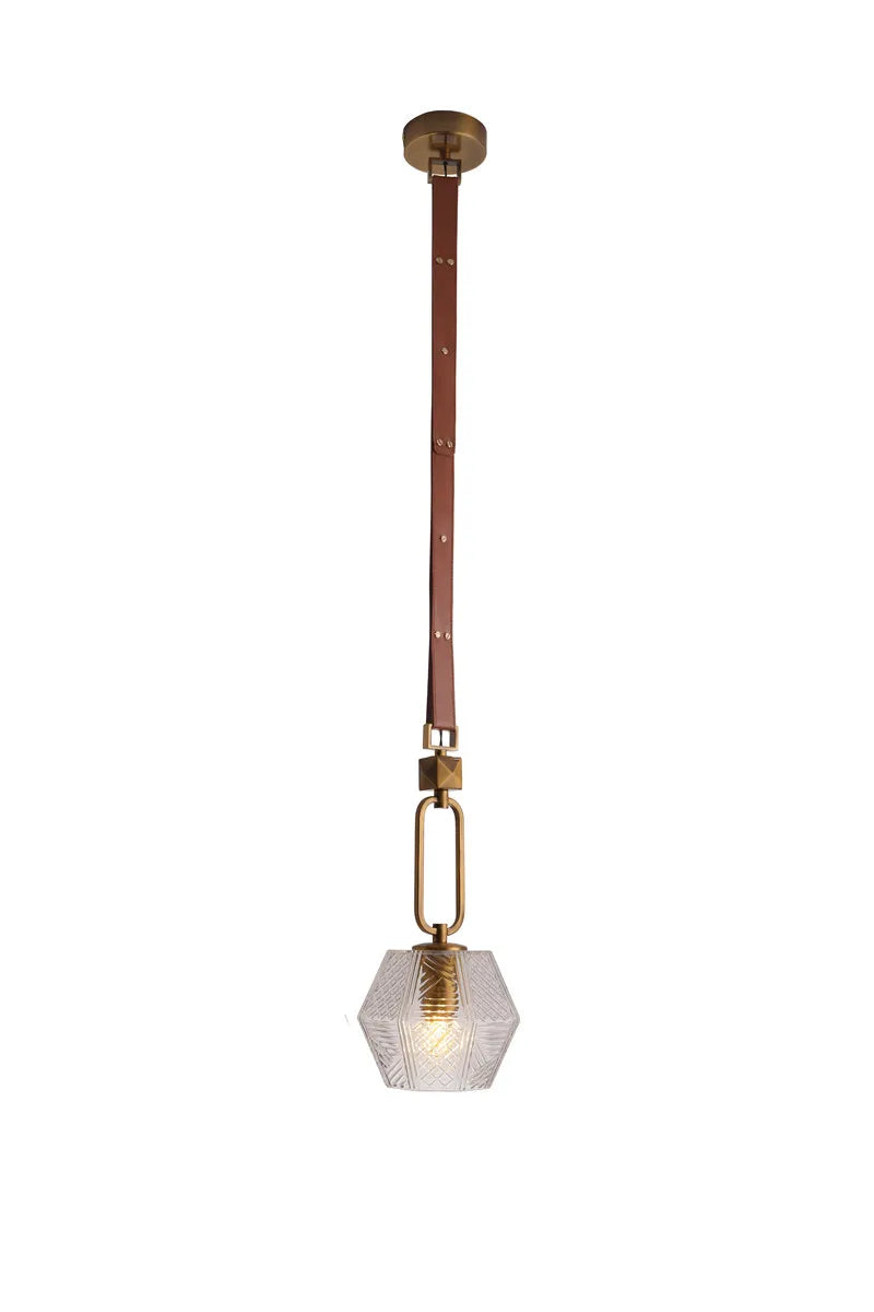 Afralia™ Glass Pendant Lamp: Modern Chic Bedroom Kitchen Lighting Fixture