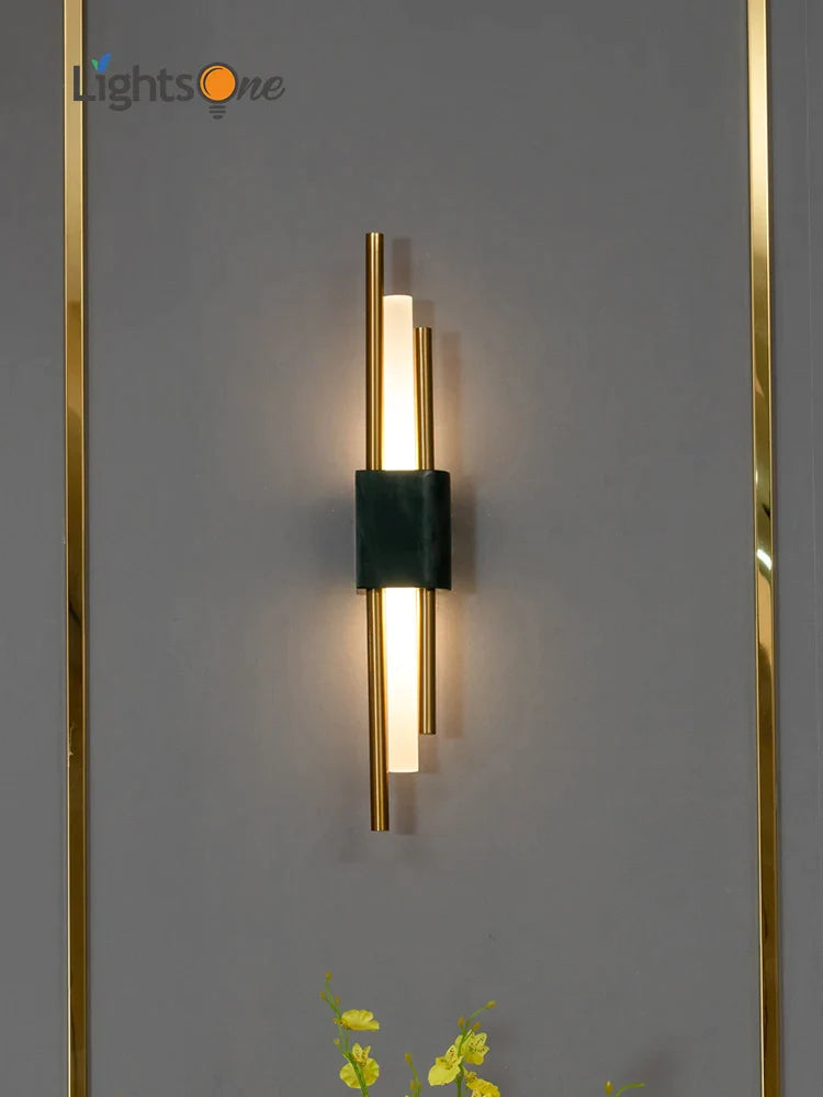 Afralia™ Light Luxury Wall Lamp for Living Room Hotel Bedroom Aisle - Minimalist Design