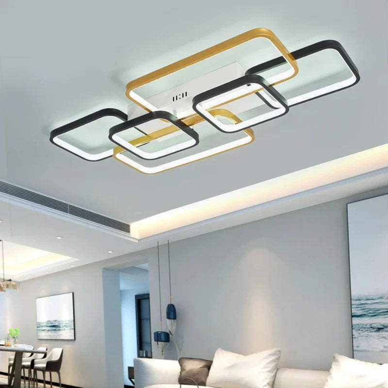 Afralia™ Dimmable LED Ceiling Light for Living Room and Bedroom