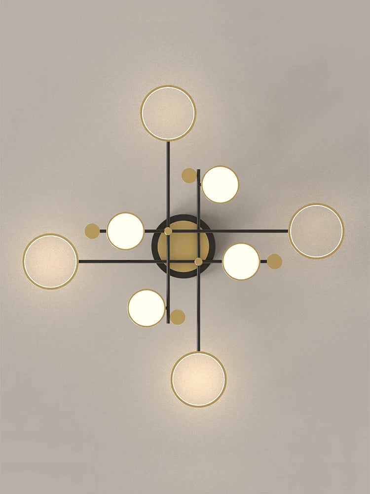 Afralia™ Modern Minimalist Luxury Art Nordic Chandelier - Elegant Living Room and Restaurant Lighting