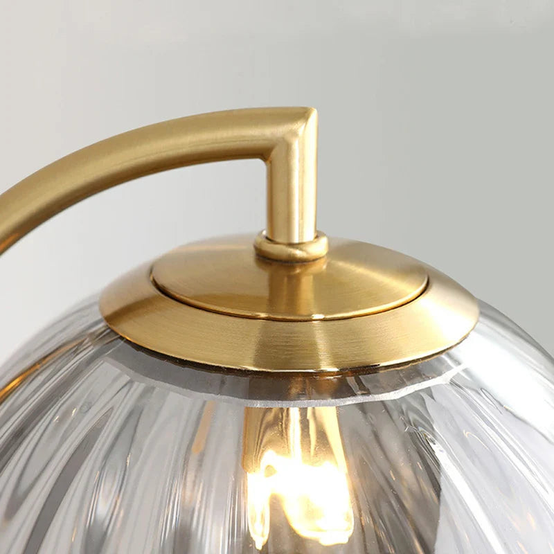 Afralia™ Nordic Glass Ball Wall Lamps with LED Bulb