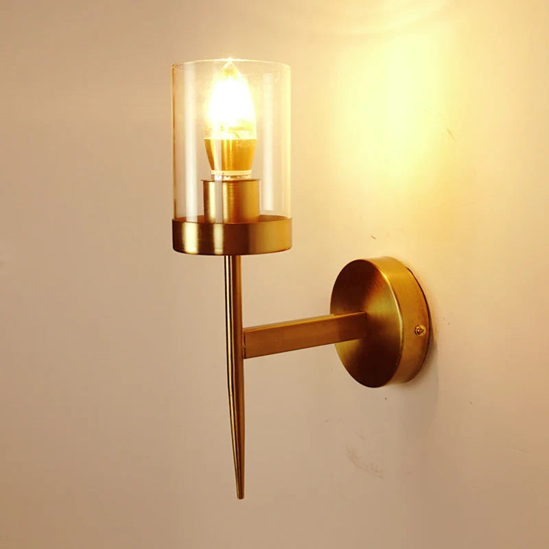 Afralia™ Postmodern Glass Wall Sconce for Elegant Illumination