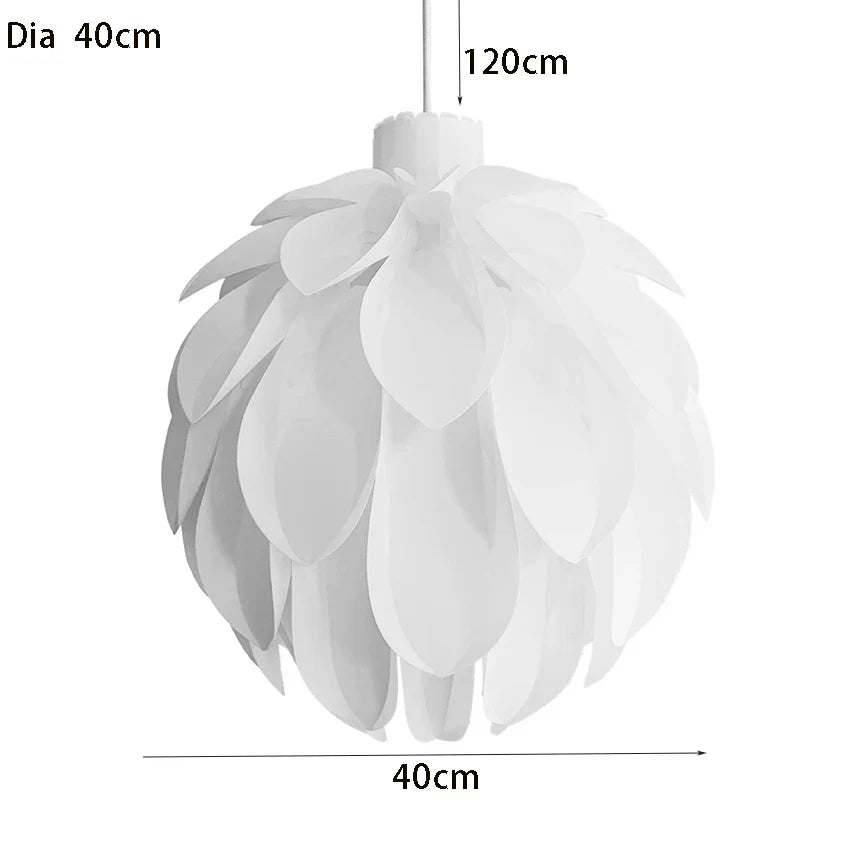 Afralia™ Pinecone Pendant Light - Modern White Acrylic Lamp for Dining Room