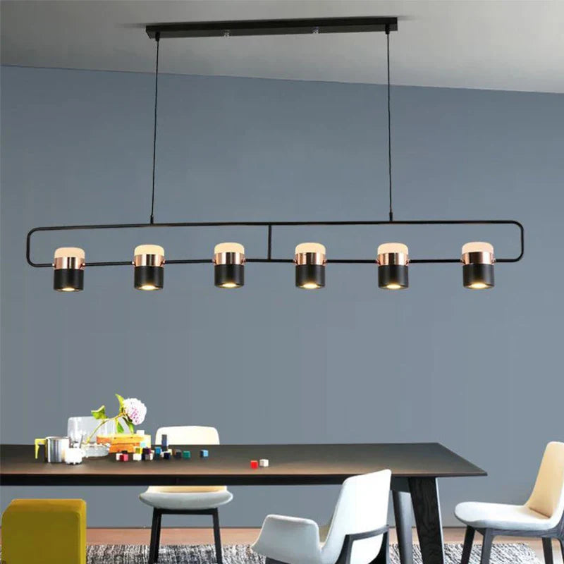 Afralia™ LED Chandelier Pendant Lamp for Modern Dining Room, Cafe & Bar