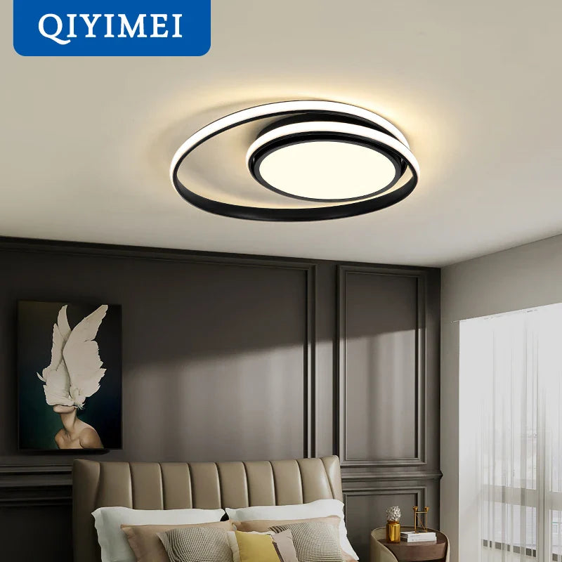 Afralia™ LED Ceiling Light for Living Bedroom Study Room, Modern Surface Mounted Lamp