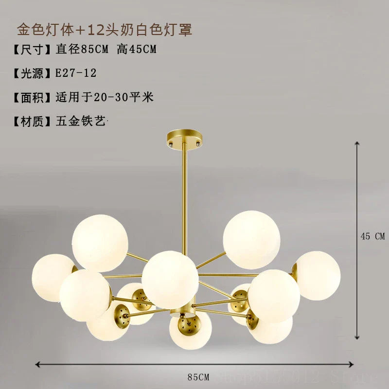 Afralia™ Modern Vintage Suspension Chandelier for Living Room Stair Lamp Industrial Lighting Fixtures