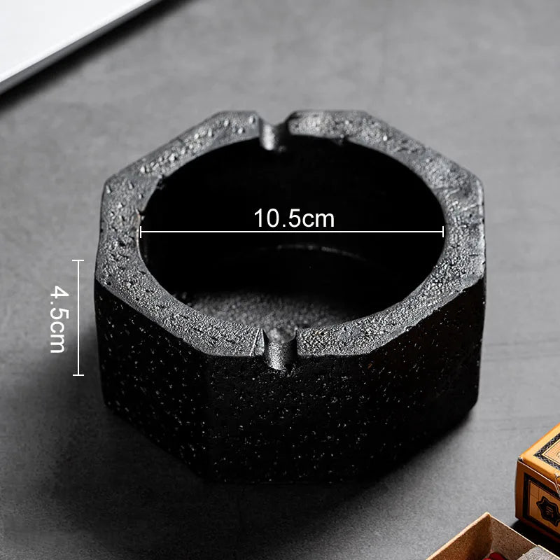 French Bulldog Ceramic Ashtray - Afralia™ Brand Office Desk Décor & Gift for Boyfriend