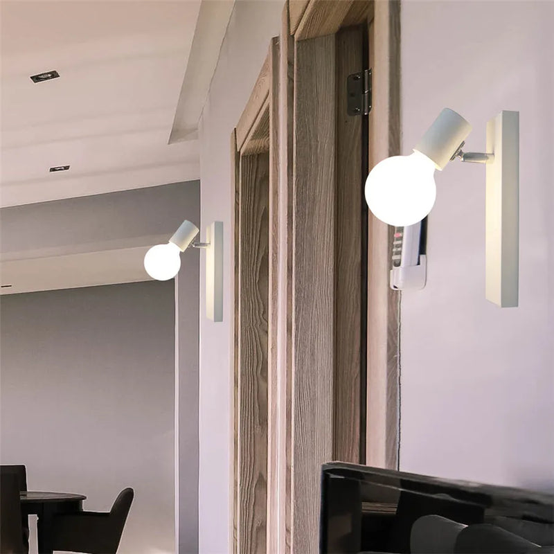 Afralia™ Modern Wooden Wall Lights for Living Dining Room, Elegant Home Lighting Sconces