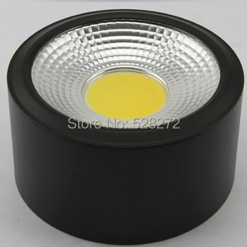 Afralia™ 15W COB LED Downlight Round for Clothing, Exhibition, Decorative Lighting