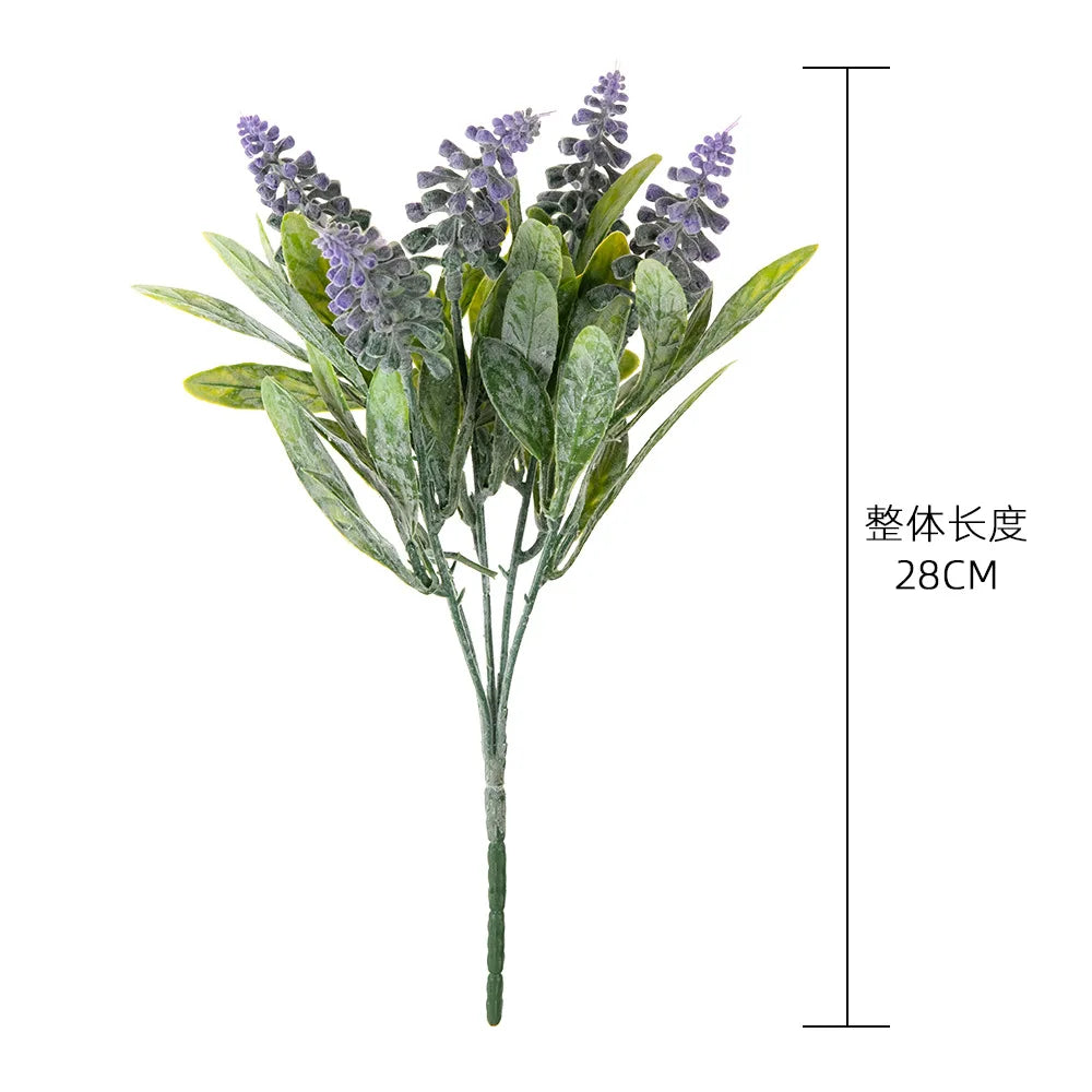 Afralia™ Doluo Fruit Grass Simulation Flower Wedding Decor Fake Green Plants Bouquet