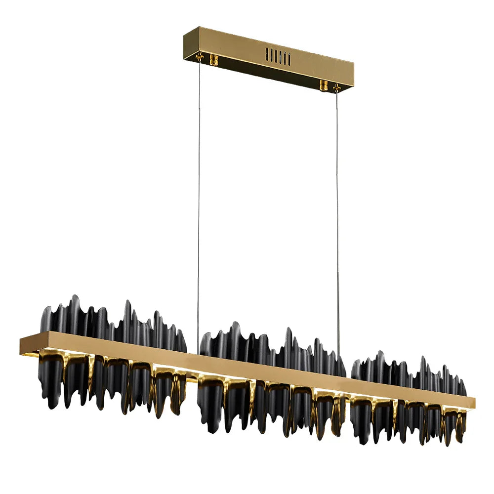 Afralia™ Iceberg Design LED Chandelier - Modern Dining Room & Kitchen Island Lighting