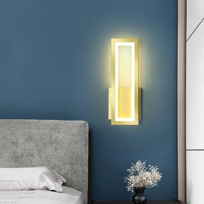 Afralia™ LED Wall Sconce for Bedroom, Living Room, and Aisle Lighting