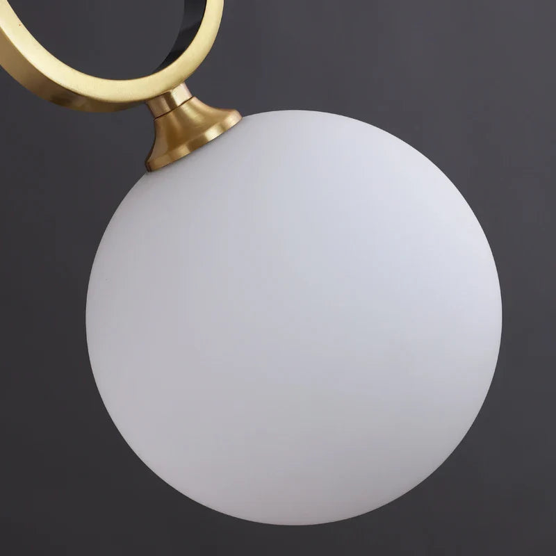 Afralia™ LED Ball Pendant Light for Modern Luxury Decor in Bedroom, Kitchen, Office, and More