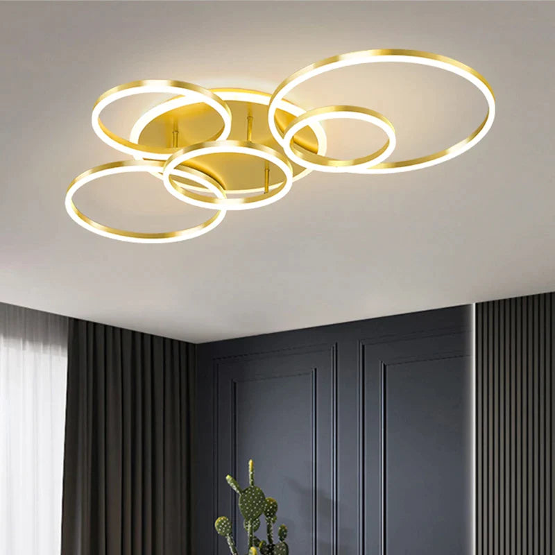 Aftralia™ LED Ceiling Lamp for Modern Living Room Decor & Indoor Lighting