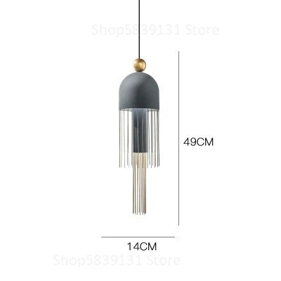 Afralia™ Modern Art Nordic Pendant Lights for Living Room Decor & Restaurant Lighting