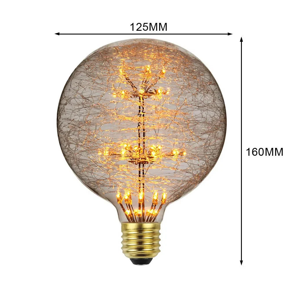 Afralia™ Retro Edison Bulb LED 3W E27 Industrial Vintage Lamp Light Bulb