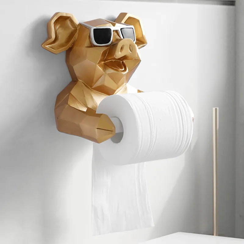 Afralia™ Tissue Box Holder: Wall-Mounted Toilet Paper Dispenser & Home Decor